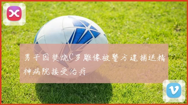 男子因焚烧C罗雕像被警方逮捕送精神病院接受治疗